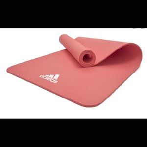 Adidas pink workout mat